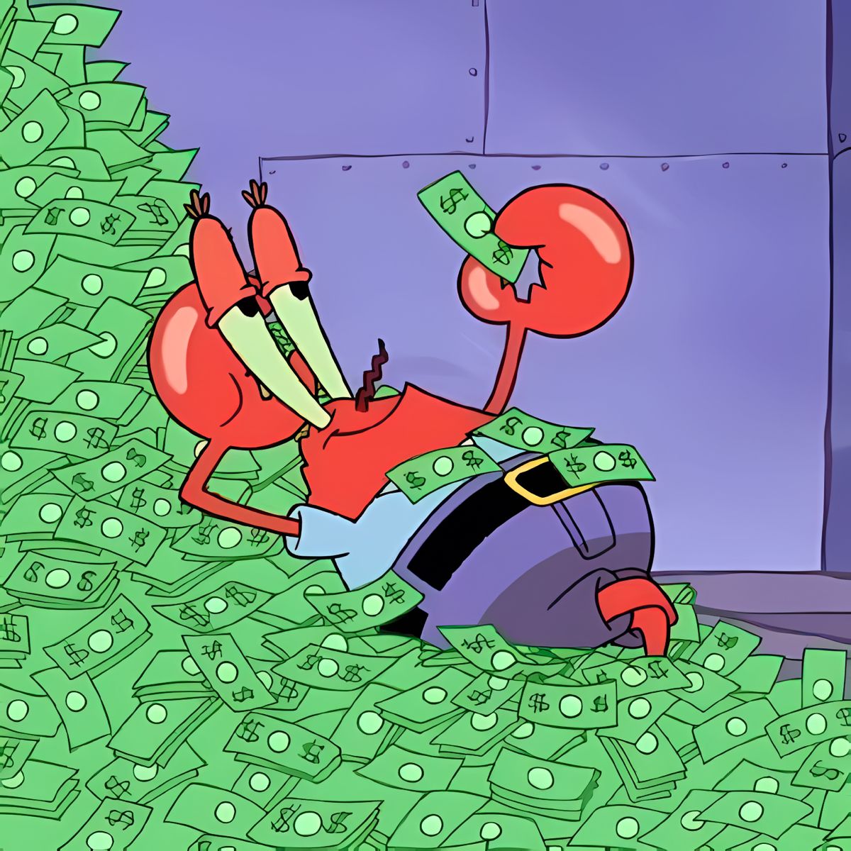 Mr Krabs Money